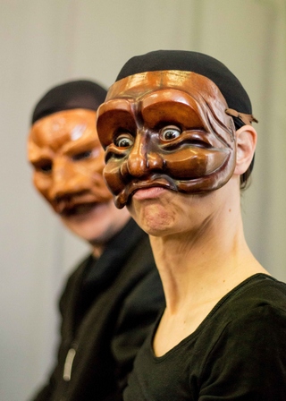 Stage de jeu masqué, Colonie de vacances Ulysséo, Théâtre-impro-clown